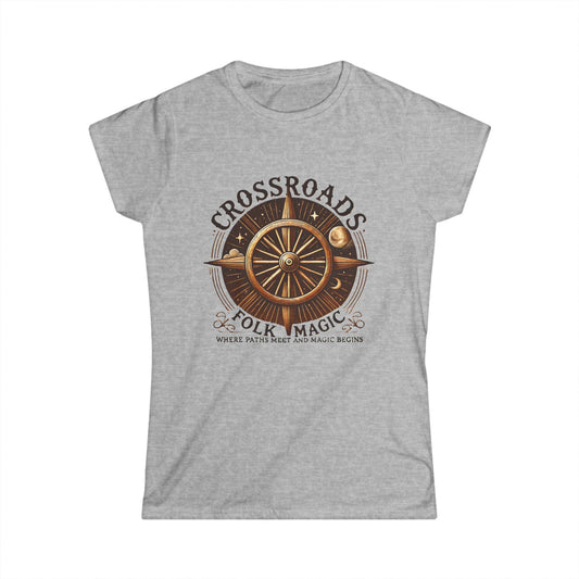 T-Shirt - Women's Crossroads Folk Magic Softstyle Tee