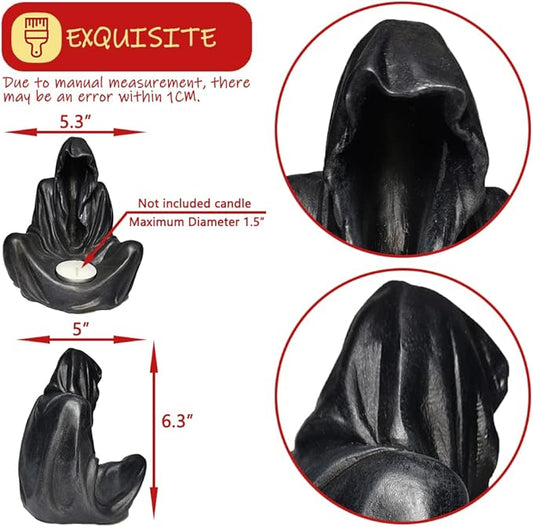 Anointed Death Guardian Candle Statue – 💀🕯️Limited Offering 🕯️💀