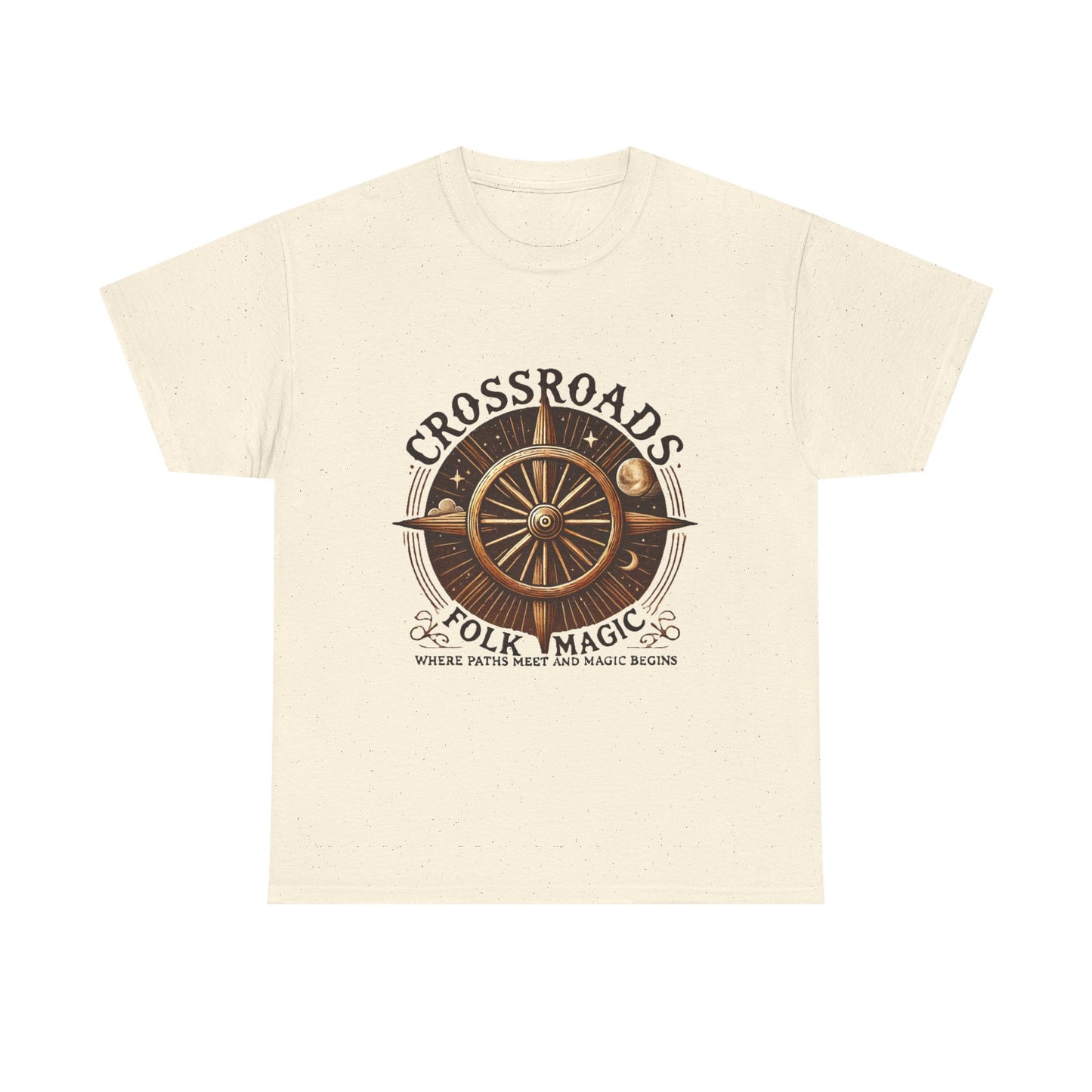 T-Shirt - Crossroads Folk Magic Unisex Heavy Cotton Tee